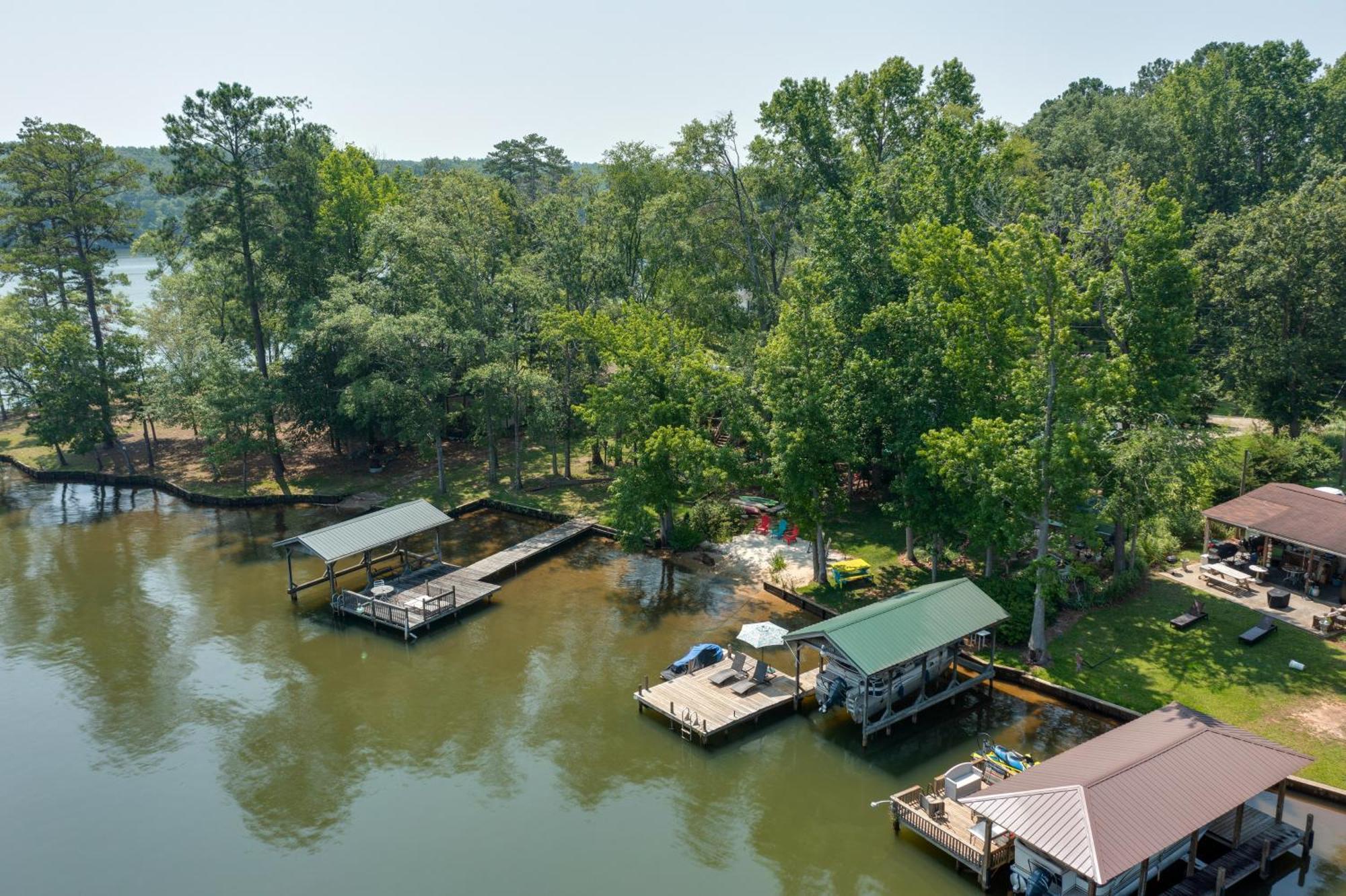 Eatonton Lake Sinclair Crooked Creek Cottage With Fire Pit! מראה חיצוני תמונה