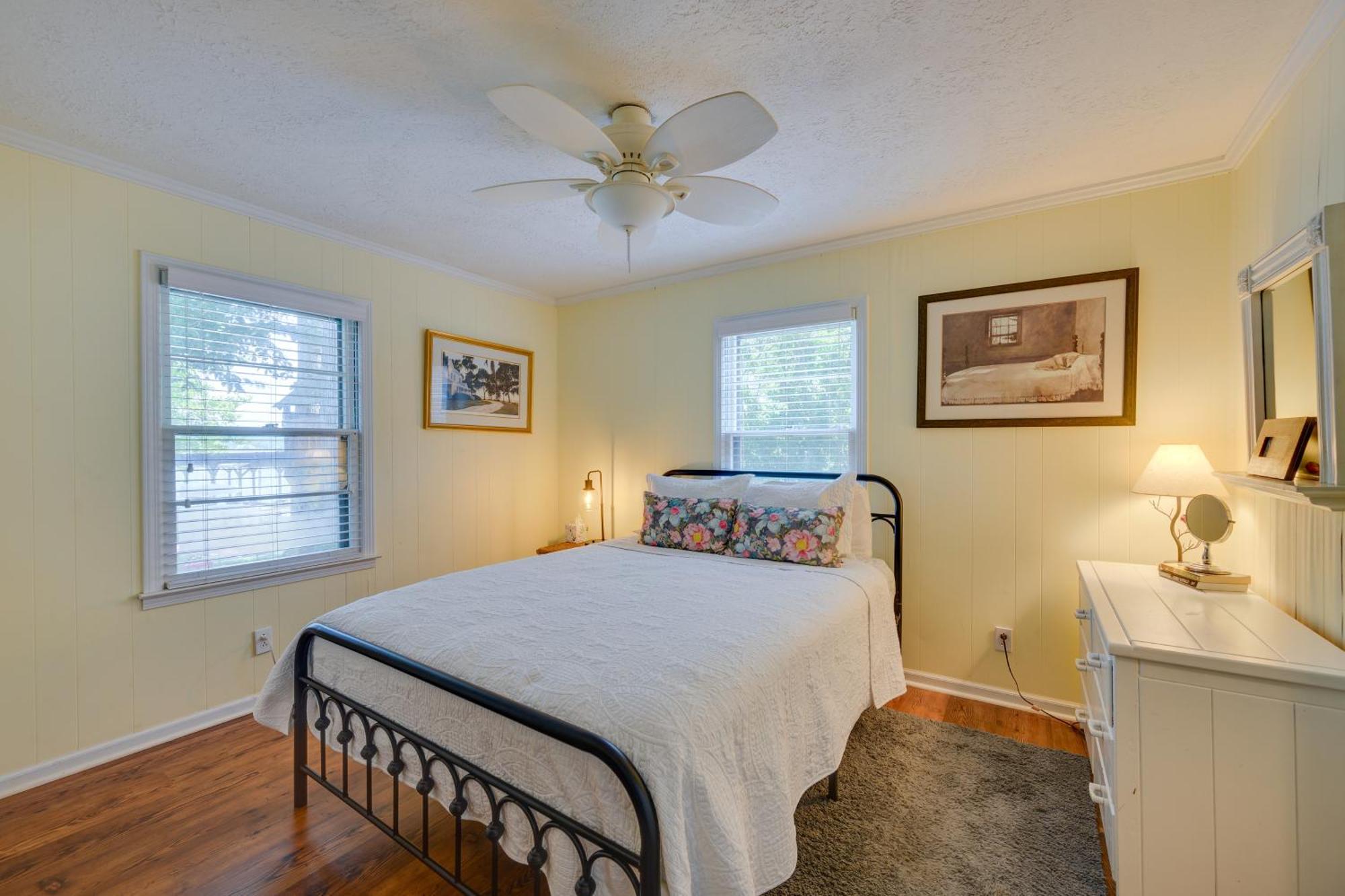 Eatonton Lake Sinclair Crooked Creek Cottage With Fire Pit! מראה חיצוני תמונה